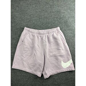 Nike Shorts Mens Large Fleece Athletic Sweat Pockets Swoosh